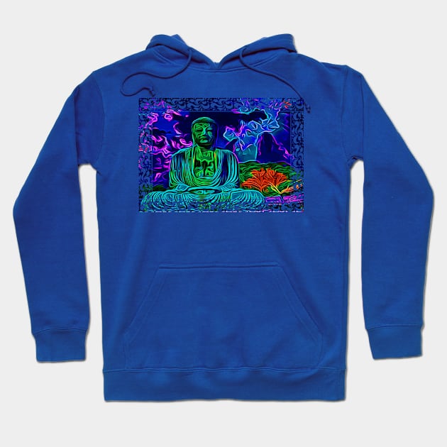 Buddha Yoga Hoodie by letnothingstopyou